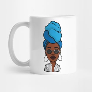 Diva Rocking a Dhuku Mug